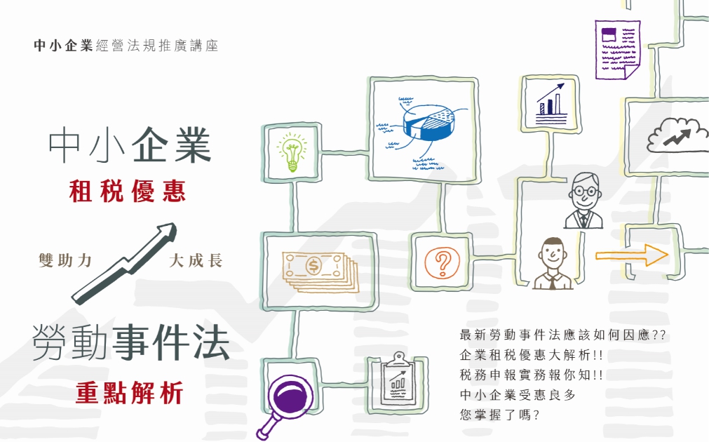 3/31 (二)臺北場【企業租稅優惠．勞動事件法因應重點解析】企業經營新助力的活動縮圖